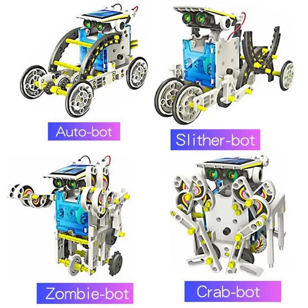 STEM Solar Robot Science Kit for 8-10 Year Olds